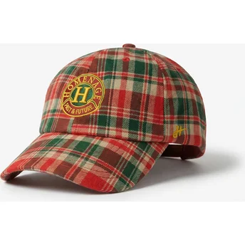Cappellino curvo multicolore regolabile Plaid Resort Sport The 90s di Homenage