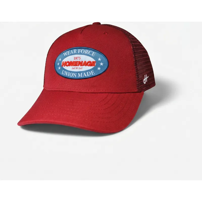 cappellino-trucker-rosso-union-workwear-the-trucker-di-homenage