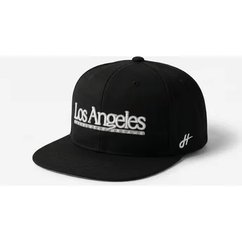 Cappello piatto nero snapback Los Angeles Skylines The Snap di Homenage