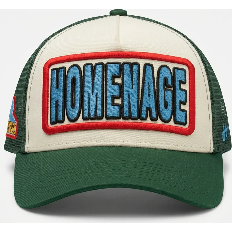 cappellino-trucker-verde-childhood-fun-the-trucker-di-homenage
