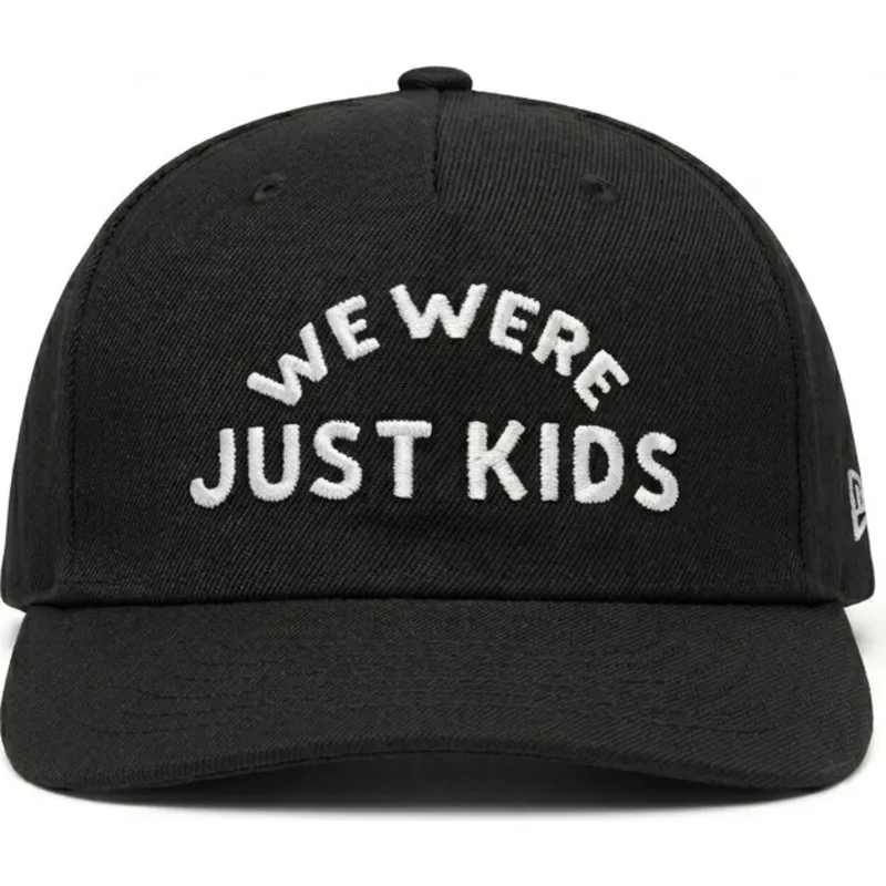 cappellino-curvo-nero-snapback-just-kids-the-retro-di-homenage
