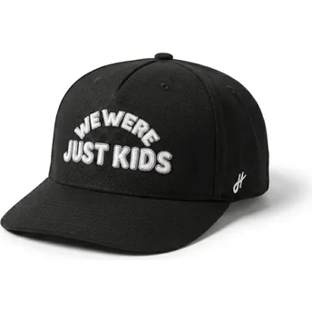 Cappellino curvo nero snapback Just Kids Outline The Retro di Homenage