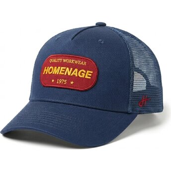 Cappellino trucker blu marino Work 1975 Workwear The Trucker di Homenage