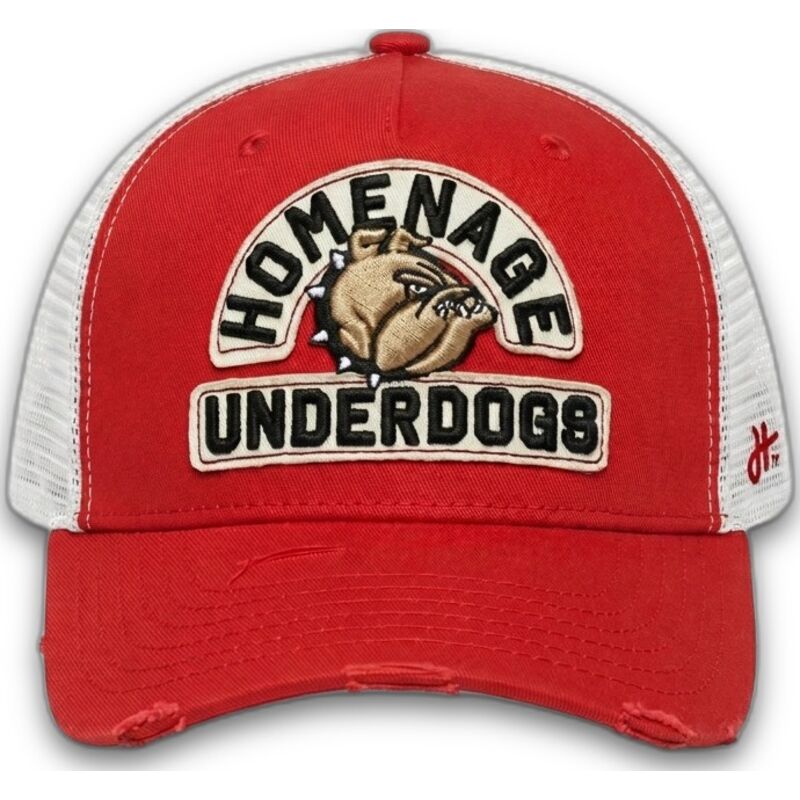 cappellino-trucker-rosso-e-bianco-underdogs-the-trucker-di-homenage cappellino-trucker-rosso-e-bianco-underdogs-the-trucker-di-homenage