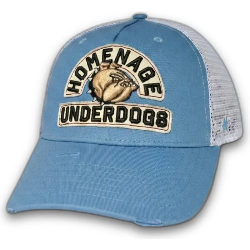 cappellino-trucker-blu-e-bianco-underdogs-the-trucker-di-homenage cappellino-trucker-blu-e-bianco-underdogs-the-trucker-di-homenage