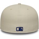 cappello-piatto-beige-regolabile-con-logo-blu-marino-59fifty-city-icon-dei-new-york-yankees-di-new-era