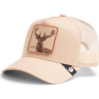 Cappellino trucker beige cervo Blur Stag The Farm di...