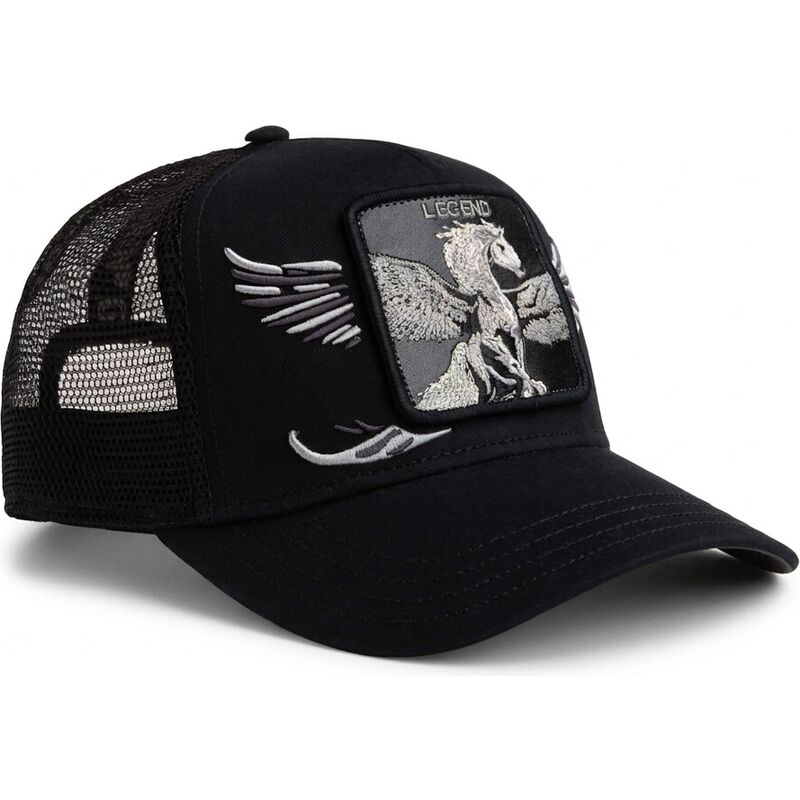cappellino-trucker-nero-pegaso-wings-legend-the-farm-di-goorin-bros