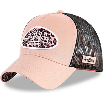 Cappellino trucker rosa e leopardato LOLE di Von Dutch