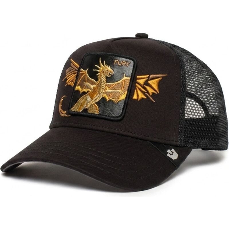 cappellino-trucker-nero-dragone-wings-fury-the-farm-di-goorin-bros