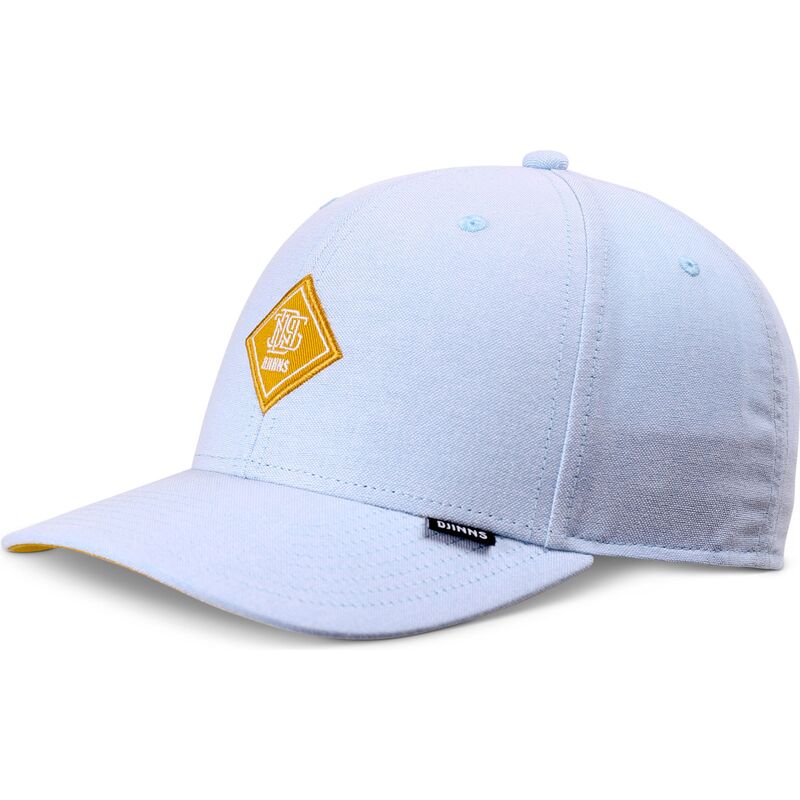 cappellino-curvo-blu-regolabile-con-logo-giallo-truefit-oxfordcontra-di-djinns