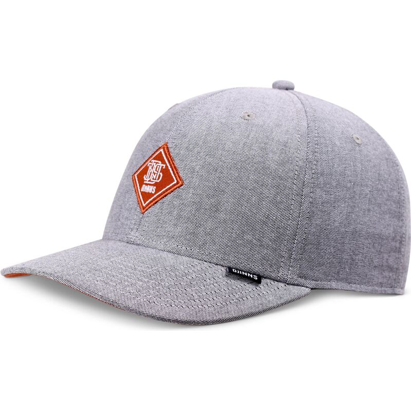 cappellino-curvo-grigio-regolabile-con-logo-rosso-truefit-oxfordcontra-di-djinns