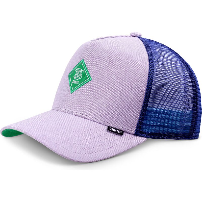 cappellino-trucker-viola-con-logo-verde-hft-oxfordcontra-di-djinns