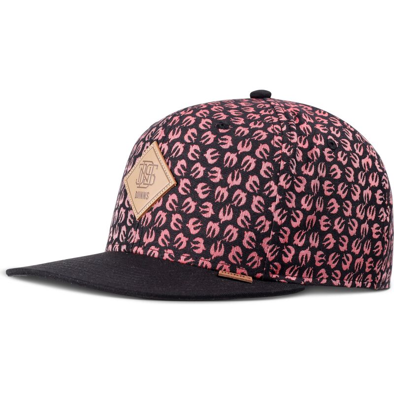 cappello-piatto-multicolore-snapback-swallows-di-djinns