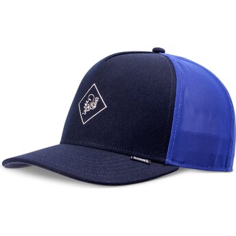 Cappellino trucker blu marino HFT FineFine di Djinns