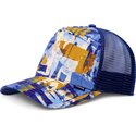 cappellino-trucker-blu-e-marrone-hft-patternabstract-di-djinns