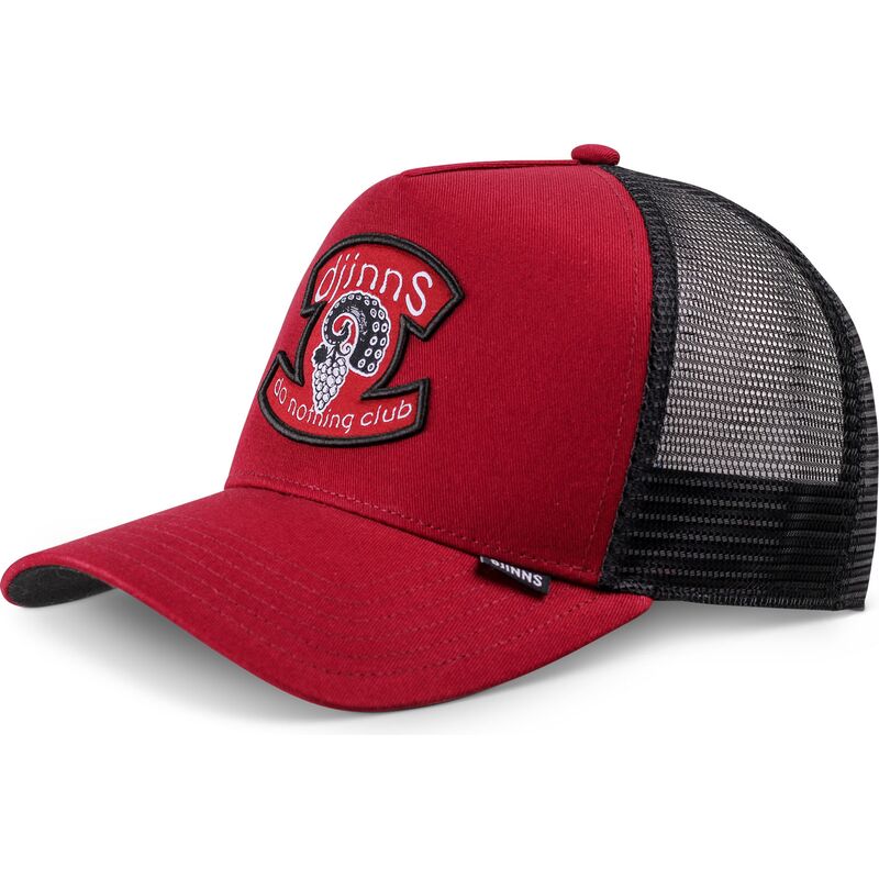 cappellino-trucker-rosso-hft-octogrape-di-djinns