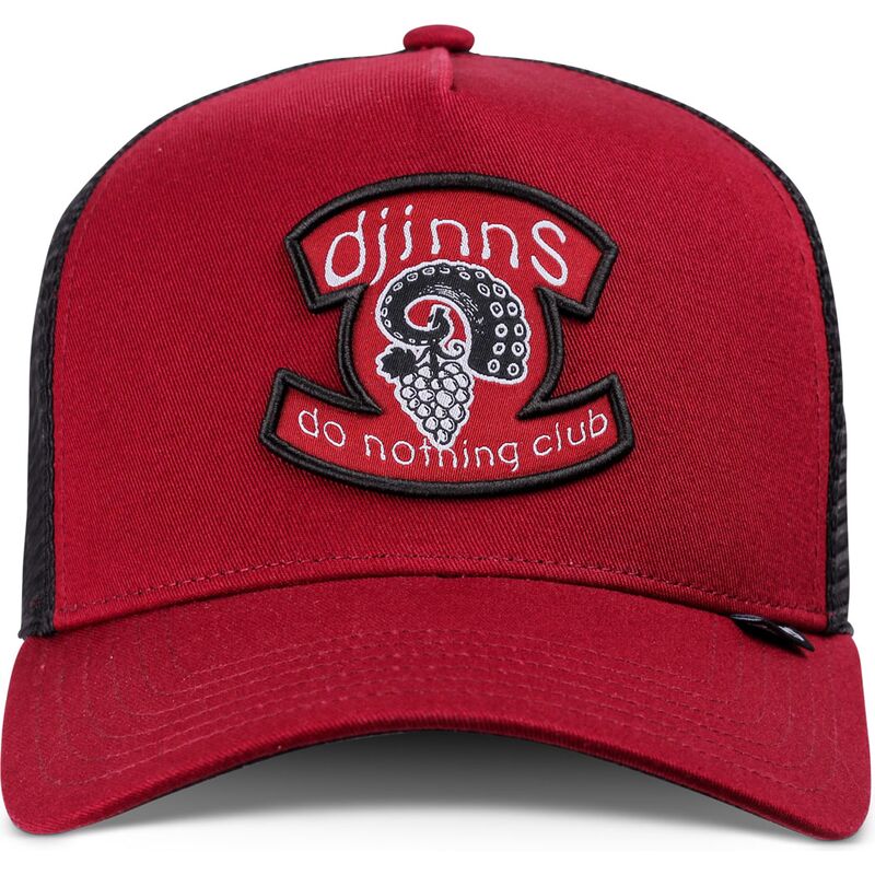 cappellino-trucker-rosso-hft-octogrape-di-djinns