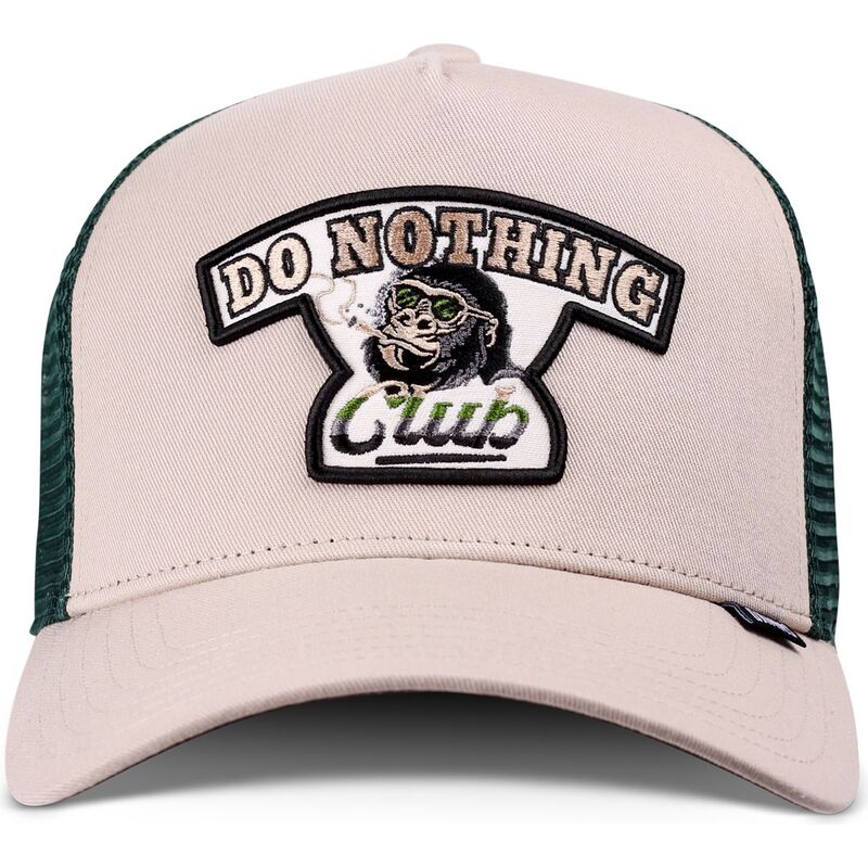 cappellino-trucker-khaki-e-verde-hft-do-nothing-club-gorilla-di-djinns