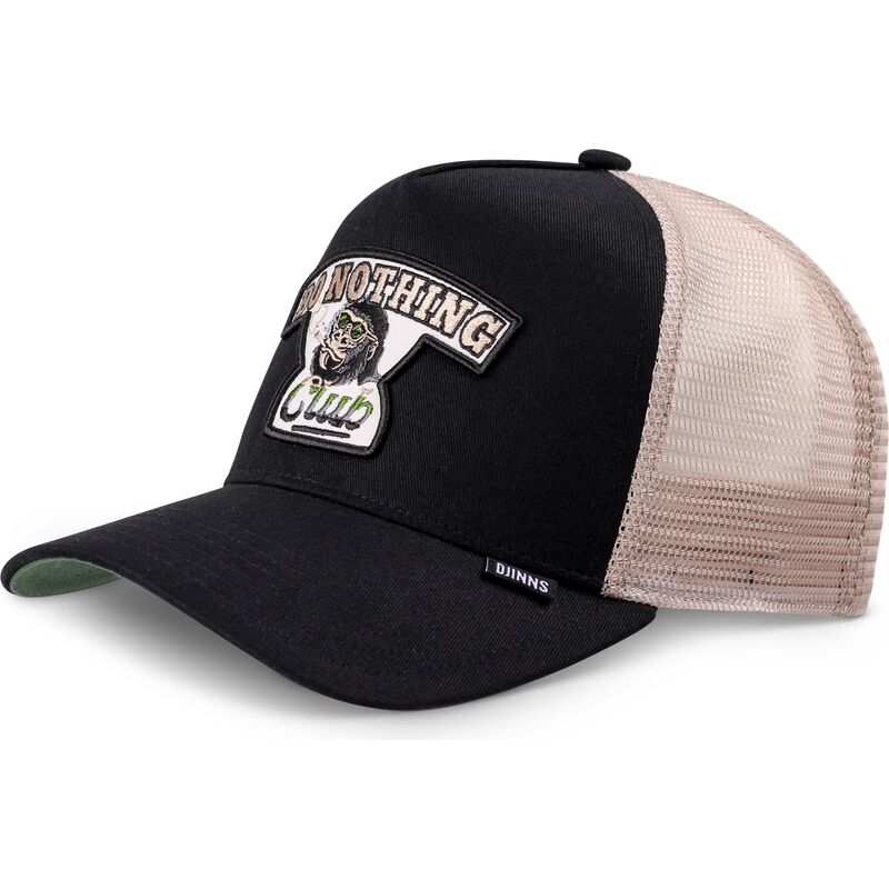 cappellino-trucker-nero-e-beige-hft-do-nothing-club-gorilla-di-djinns