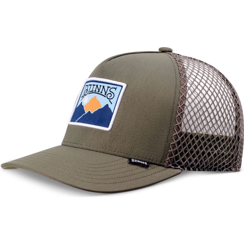 cappellino-trucker-verde-hft-bignet-mountain-di-djinns