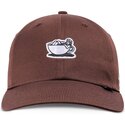 gorra-curva-marron-ajustable-guy-in-a-cup-de-djinns