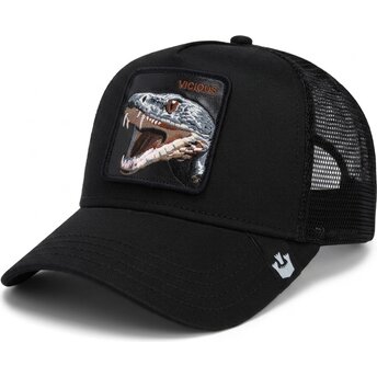 Cappellino trucker nero serpente The Vicious Snake Core Combo The Farm di Goorin Bros.