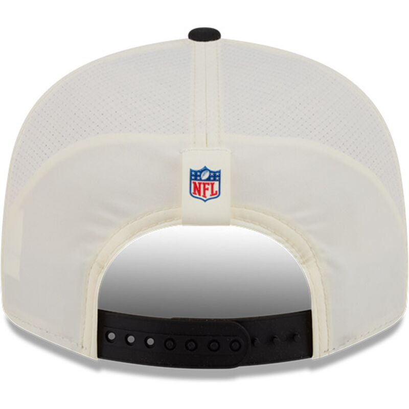 cappello-piatto-beige-e-nero-snapback-9fifty-training-pack-2026-dei-las-vegas-raiders-nfl-di-new-era