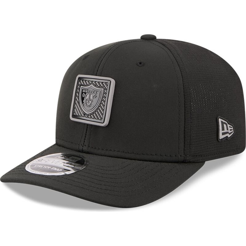 cappelli-curva-nero-snapback-9seventy-stretch-snap-training-pack-2026-dei-las-vegas-raiders-nfl-di-new-era