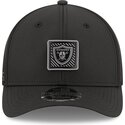 cappellino-curvo-nero-snapback-9forty-m-crown-training-pack-2026-dei-las-vegas-raiders-nfl-di-new-era