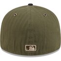 cappellino-curvo-verde-regolabile-59fifty-pre-curved-american-herringbone-di-atlanta-braves-mlb-di-new-era