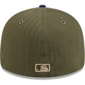 cappellino-curvo-verde-regolabile-59fifty-pre-curved-american-herringbone-dei-los-angeles-dodgers-mlb-di-new-era