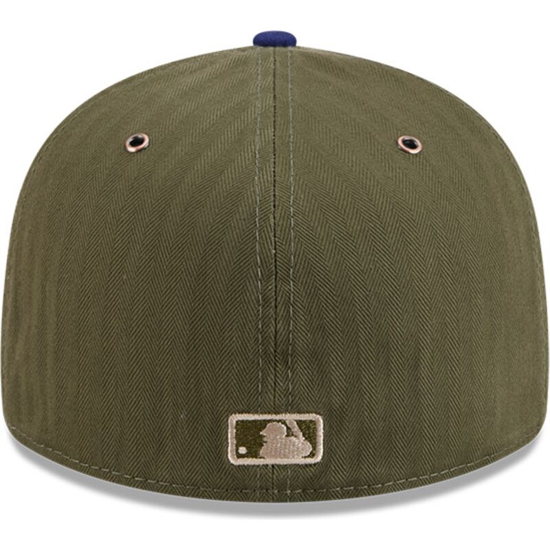 cappellino-curvo-verde-regolabile-59fifty-pre-curved-american-herringbone-dei-los-angeles-dodgers-mlb-di-new-era