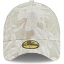 cappellino-curvo-beige-regolabile-59forty-a-frame-leafy-palm-di-new-era