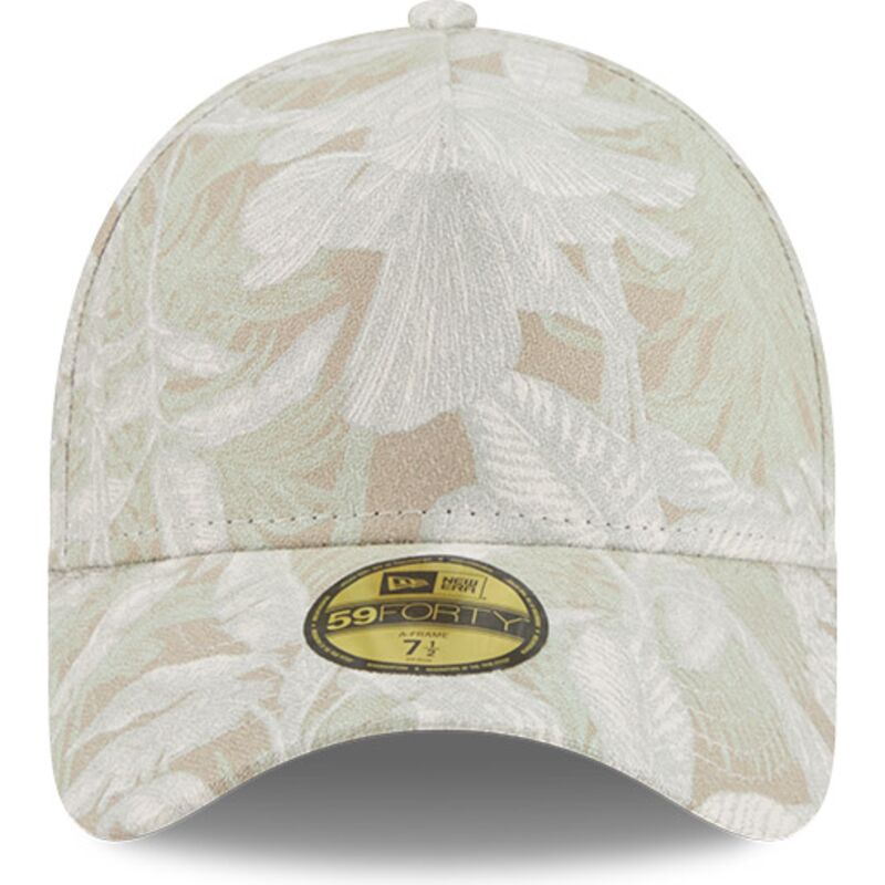 cappellino-curvo-beige-regolabile-59forty-a-frame-leafy-palm-di-new-era