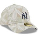 cappellino-curvo-beige-regolabile-59forty-a-frame-leafy-palm-dei-new-york-yankees-mlb-di-new-era