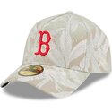 cappellino-curvo-beige-regolabile-59forty-a-frame-leafy-palm-dei-boston-red-sox-mlb-di-new-era