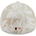 cappellino-curvo-beige-regolabile-59forty-a-frame-leafy-palm-dei-boston-red-sox-mlb-di-new-era