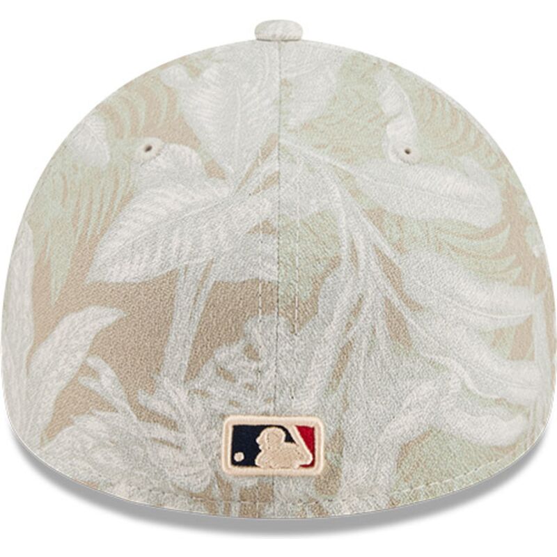 cappellino-curvo-beige-regolabile-59forty-a-frame-leafy-palm-dei-boston-red-sox-mlb-di-new-era