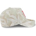 cappellino-curvo-beige-regolabile-59forty-a-frame-leafy-palm-dei-boston-red-sox-mlb-di-new-era