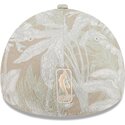 cappellino-curvo-beige-regolabile-59forty-a-frame-leafy-palm-di-chicago-bulls-nba-di-new-era