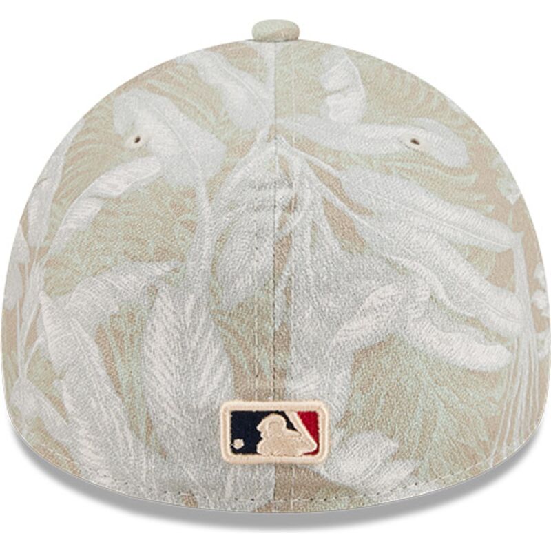 cappellino-curvo-beige-regolabile-59forty-a-frame-leafy-palm-di-atlanta-braves-mlb-di-new-era