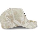 cappellino-curvo-beige-regolabile-59forty-a-frame-leafy-palm-di-chicago-white-sox-mlb-di-new-era
