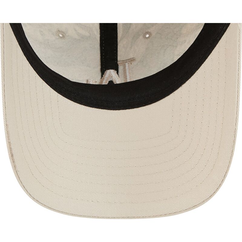 cappellino-curvo-beige-regolabile-9twenty-leafy-palm-dei-los-angeles-dodgers-mlb-di-new-era