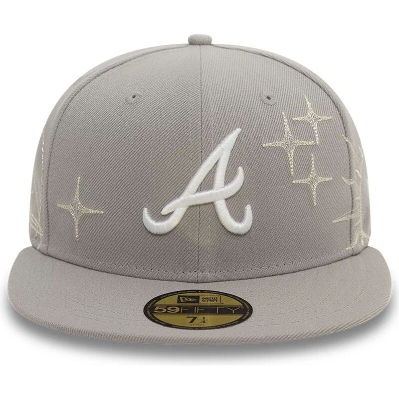 gorra-plana-gris-ajustada-59fifty-zodiac-de-atlanta-braves-mlb-de-new-era gorra-plana-gris-ajustada-59fifty-zodiac-de-atlanta-braves-mlb-de-new-era