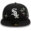 gorra-plana-negra-ajustada-59fifty-zodiac-de-chicago-white-sox-mlb-de-new-era