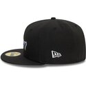 cappello-piatto-nero-aderente-59fifty-heart-icon-dei-los-angeles-dodgers-mlb-di-new-era