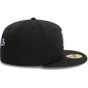 cappello-piatto-nero-aderente-59fifty-heart-icon-dei-los-angeles-dodgers-mlb-di-new-era