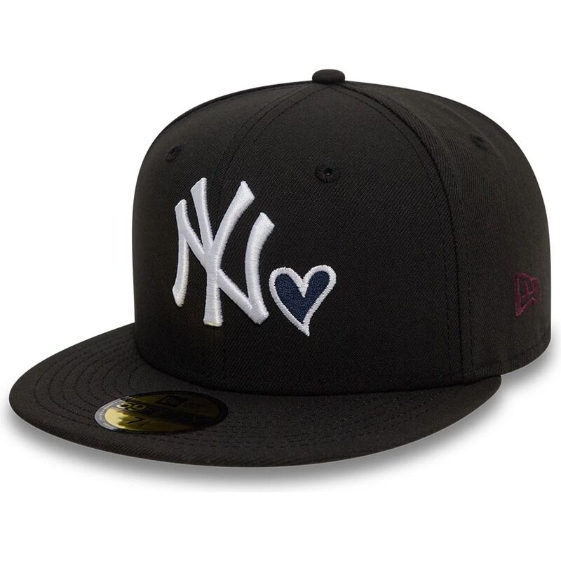 gorra-plana-negra-ajustada-59fifty-heart-icon-de-new-york-yankees-mlb-de-new-era