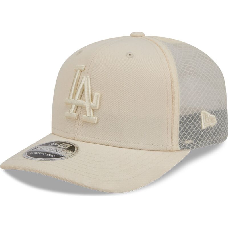 cappellino-trucker-beige-9seventy-stretch-snap-color-pack-dei-los-angeles-dodgers-mlb-di-new-era